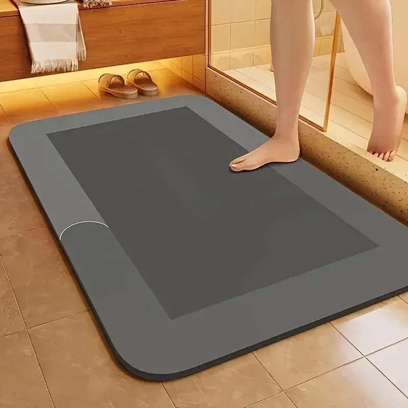 Diatomaceous Earth Bath Mat, S - đánh giá và giá Bamboo Bath Mat